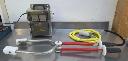 Betäubungszange, Schweinebetäubungszange, Baumann SBZ V2A