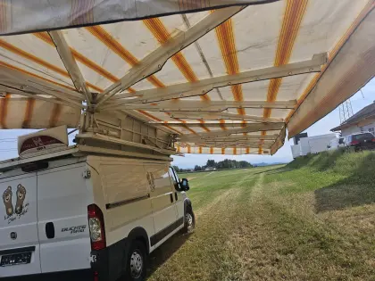 Ducato Verkaufswagen mit Markise Fiat Ducato