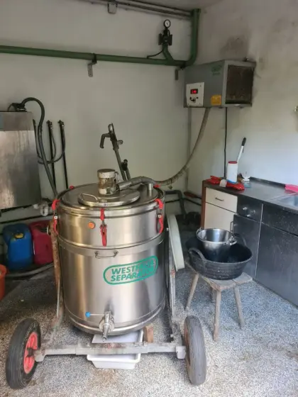 250 l Milchtank mit Kühlung WET100R