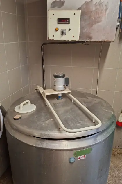 500 l Milchtank mit Kühlung