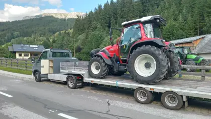 Landmaschinentransporte