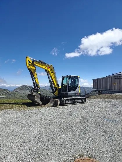 Baumaschinen mieten, Bagger mieten, Radlader mieten