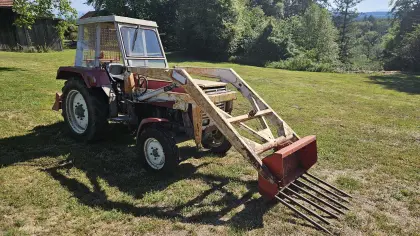 Steyr 540g Traktor inkl. Frontlader + Zubehör, Steyr 540g