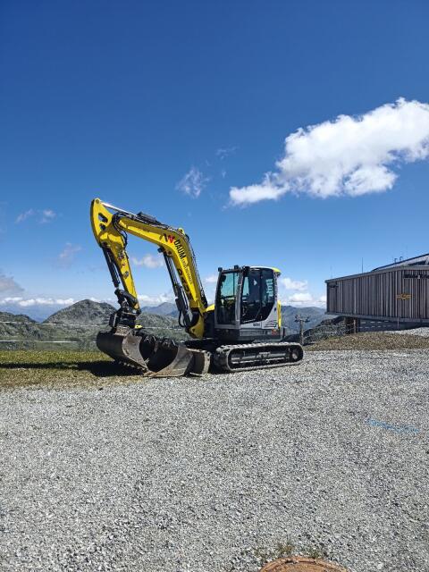 Baumaschinen mieten, Bagger mieten, Radlader mieten
