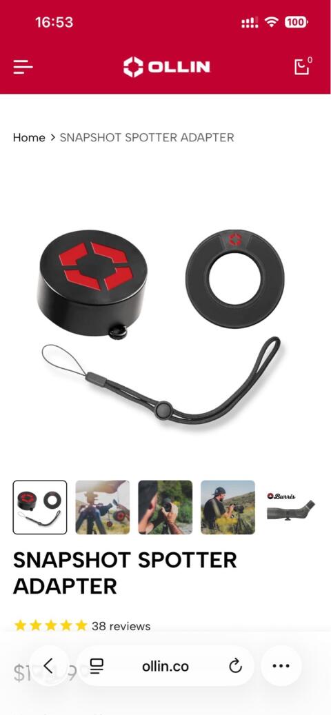 Ollin Snapshot Adapter für das Swarovski ATS/STS