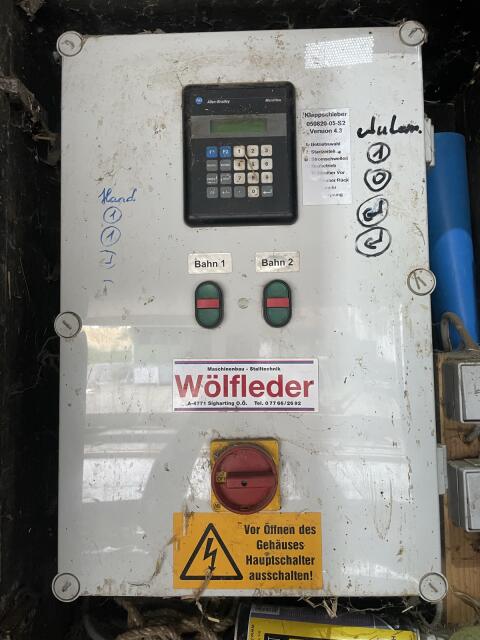 Schrapperanlage