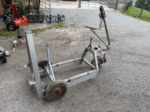 Milchtank-Transportwagen