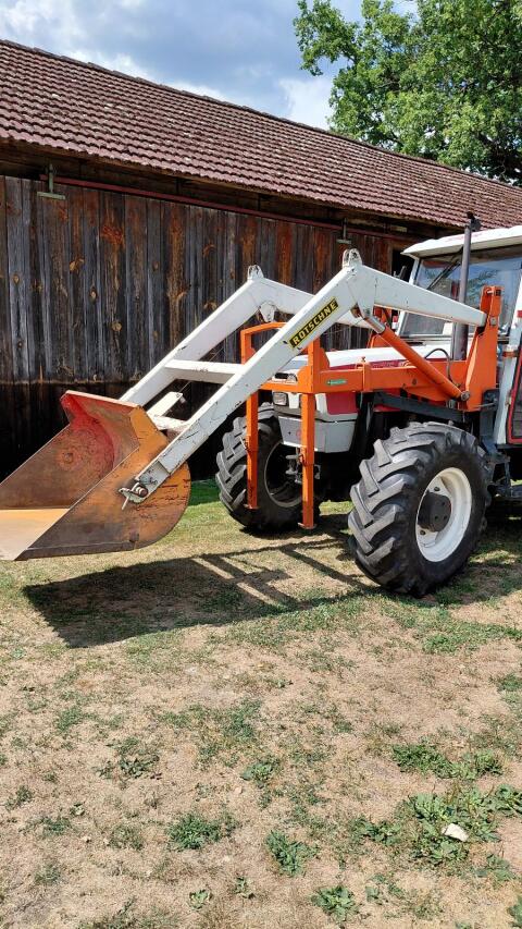 Frontlader Rotschne Steyr 8075