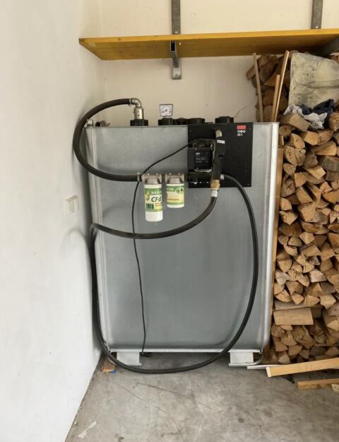 Hoftankstelle Dieseltank 1.000 l