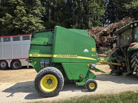 John Deere 578 Rundballenpresse