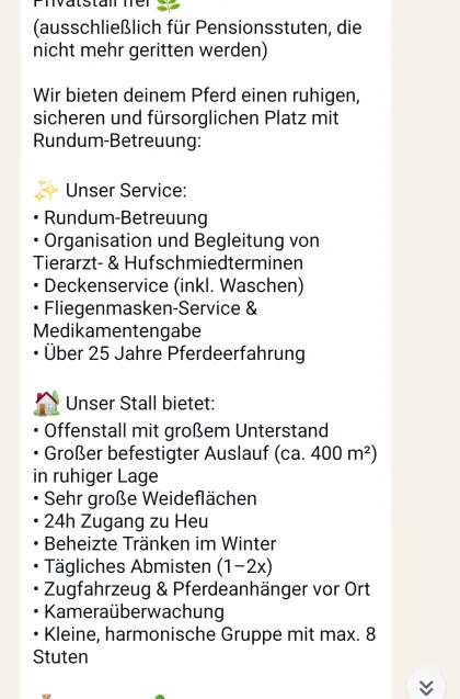 Pensionspferde