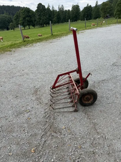 Futtergreifer händisch