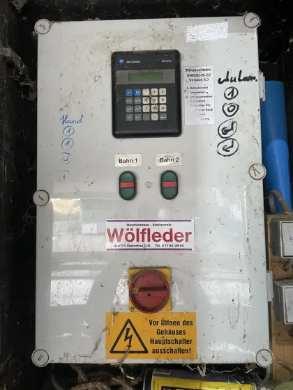 Schrapperanlage