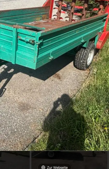 Suche kleinen Kirchner Miststreuer