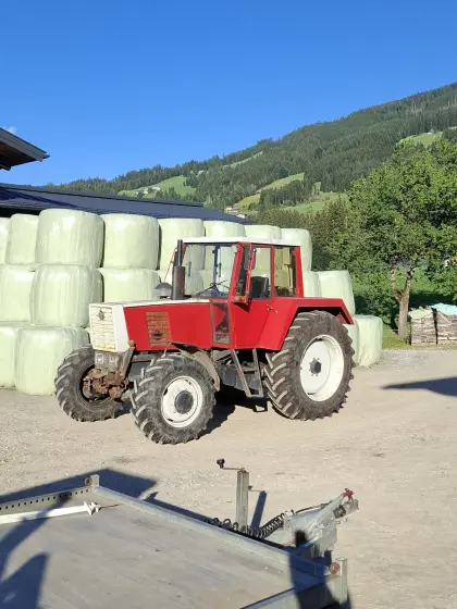 Steyr 8140 mit Frontlader