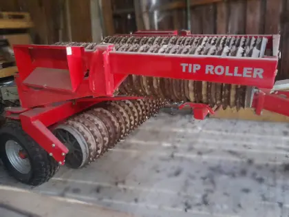 HEVA TIP ROLLER 630 mit 8-Speichen-Ringen, MwSt. ausweisbar