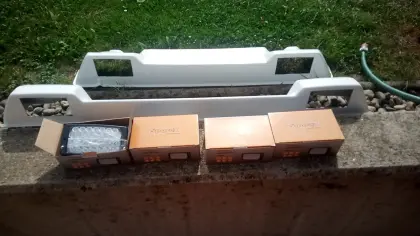 Verkaufe SK2 Dachblende mit Einbau-Scheinwerfer