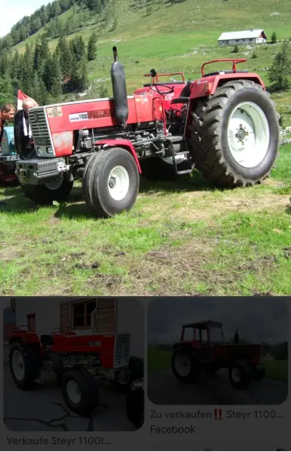 Suche Steyr 1100er Prospekte