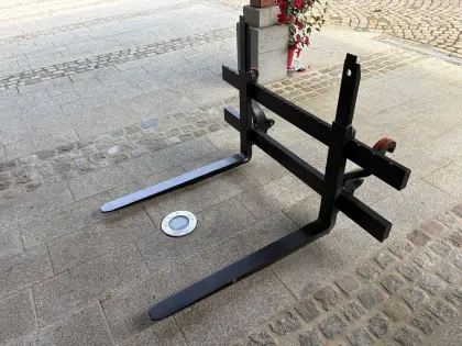 Quicke Palettengabel M 1400 mit Euroaufnahme