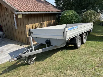 Böckmann Anhänger Hochlader, 2.000 kg, 325 x 180 cm