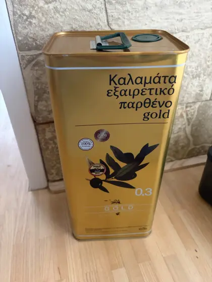 5 l kaltgepresstes Olivenöl Kalamata Gold 0.3