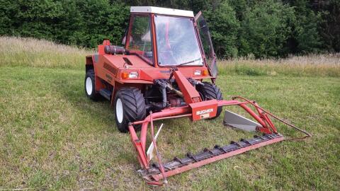 Bucher TM850 inkl. Mähwerk, Bandrechen