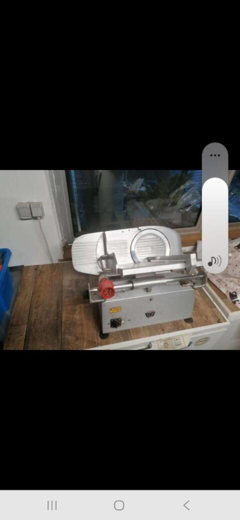 Aufschnittmaschine, Schneidmaschine, Wurstmaschine