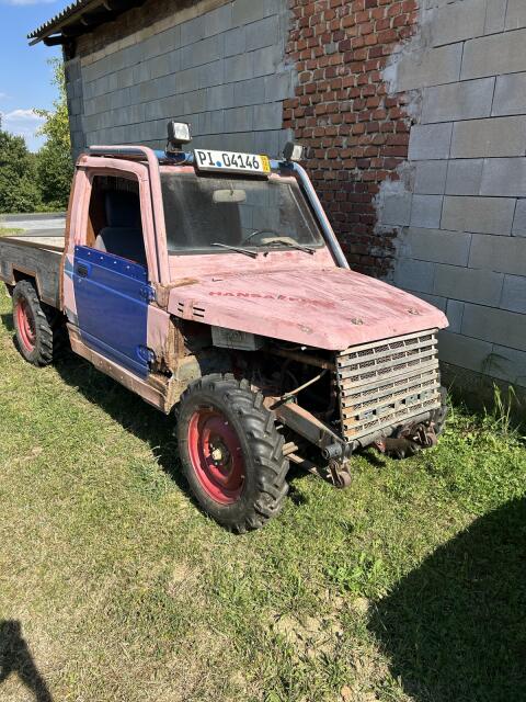 Suzuki Samurai SJ410, verlängert mit Ladefläche