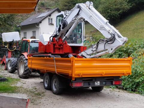 Betriebsauflösung, Steyr 18er Oldtimer Traktor Steyr 18
