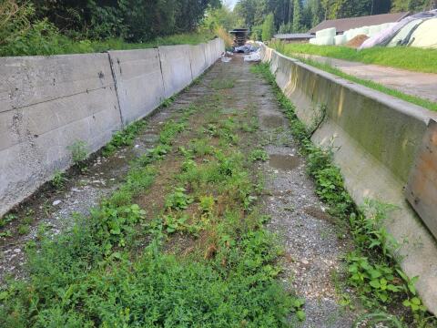 Betonleitwände