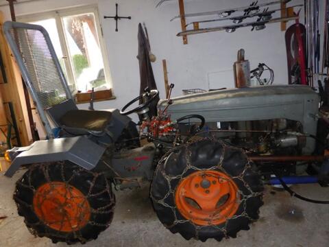 Traktor Tigra Carraro Knicklenker, Bj. 1967