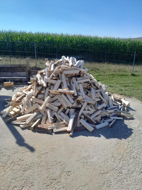 Ofenfertiges Brennholz