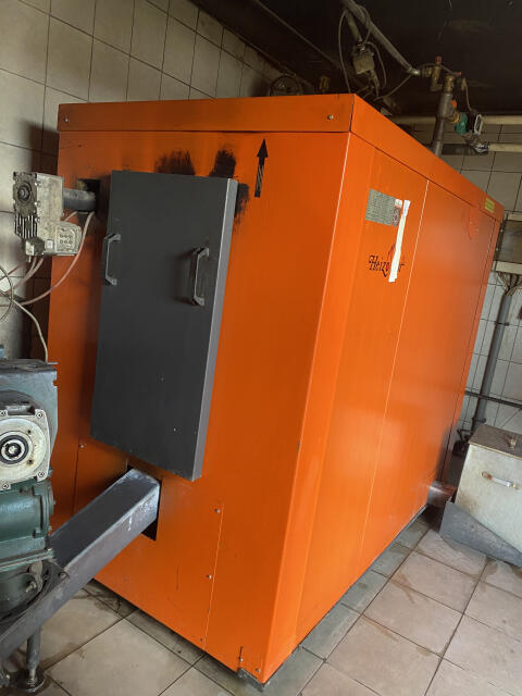 Heizomat RHK 75, Hackgutheizung, Hackschnitzelheizung