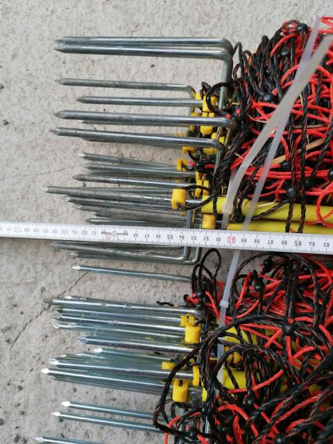 Verkaufe neuen Schafnetzzaun 90 cm, 2 Spitzen, 50 m