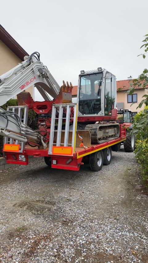Tieflader Tandem