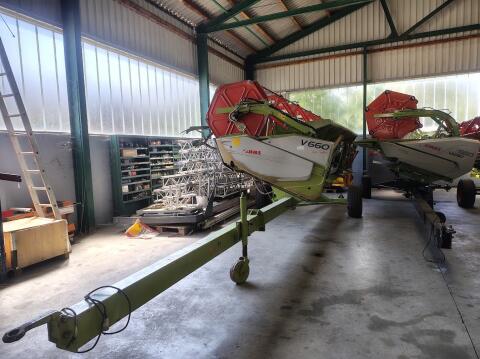 Claas Vario 660 Auto Contour Schneidwerk V660