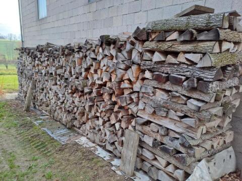 Brennholz-Scheiter Buche, Eiche