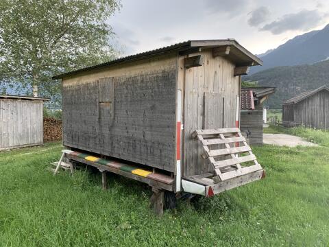 Bienenanhänger, Eigenbau
