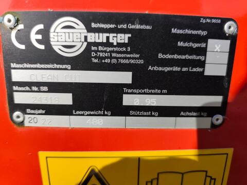 Sauerburger Doppelmesser-Mähwerk