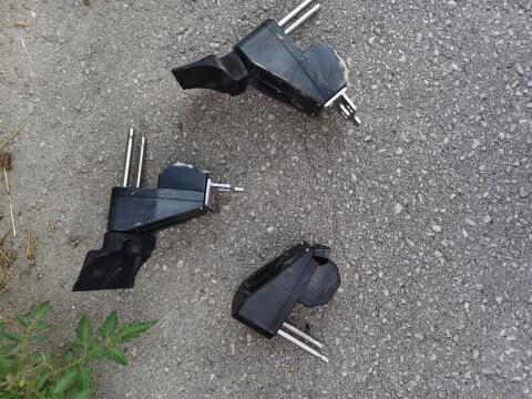 3 gebrauchte Bürstenmotoren Lely Roboter
