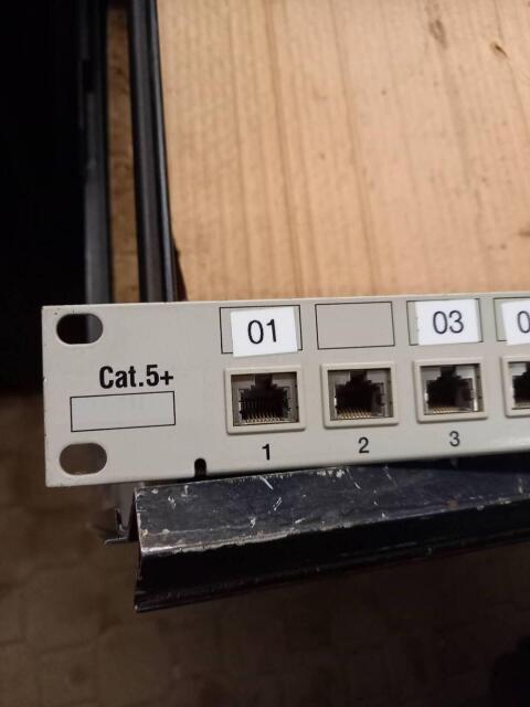 Telegärtner Patchpanel Cat 5