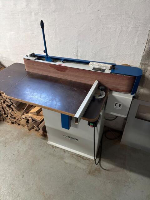Kantenschleifmaschine, Schleifmaschine Rehnen Junior R1
