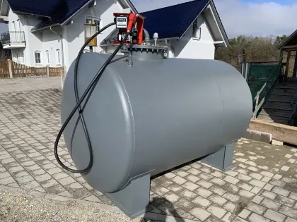 Dieseltank 5.000 l Tankstelle 3,10 m³ vorhanden Tankanlage