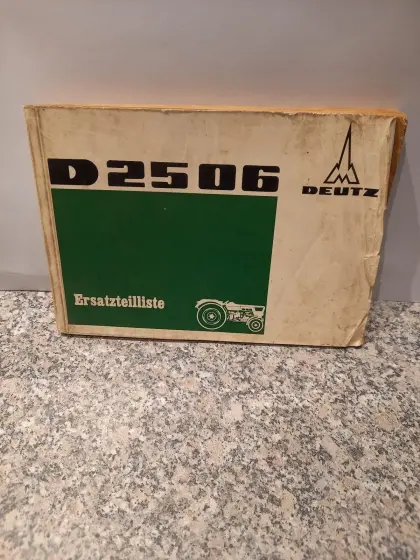 Ersatzteilliste Deutz 2506