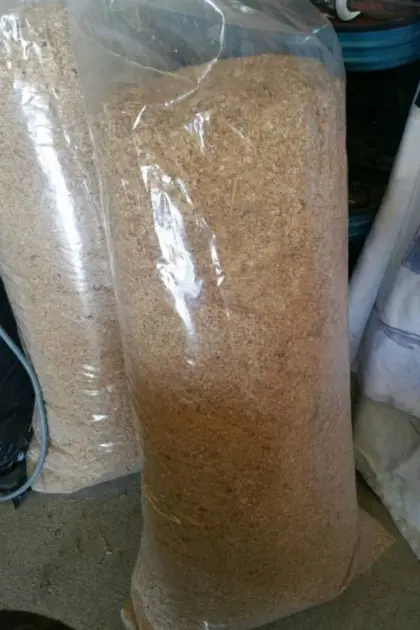 30 Stk. abgepackte Säcke Buchenspäne