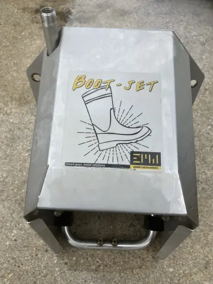 Boot Jet Stiefelwaschanlage