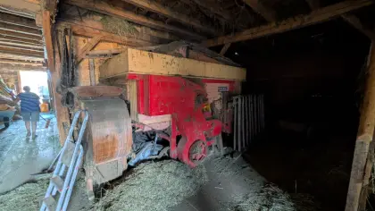Köhla Dreschmaschine