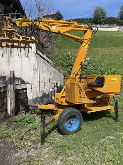 Riener Heukran, Mistkran, Mistbagger