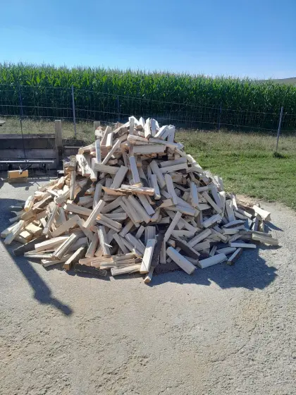 Ofenfertiges Brennholz