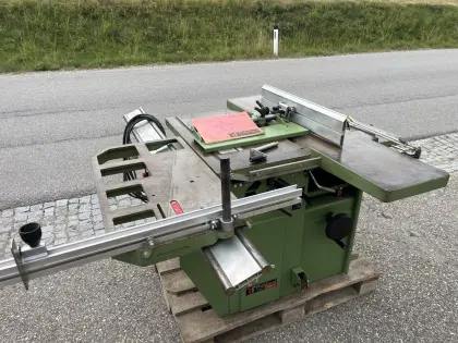 Robland X31 Fünffach-Holzkombi Kreissäge, Hobel, Fräse